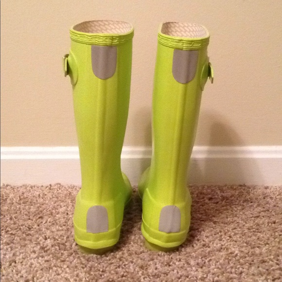 Green Hunter Boots - Picture 4 of 6